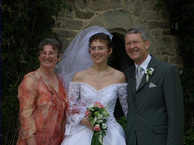 Karine et ses parents